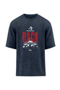 XAPE Back Day Oversized Tee - Acid Wash Black