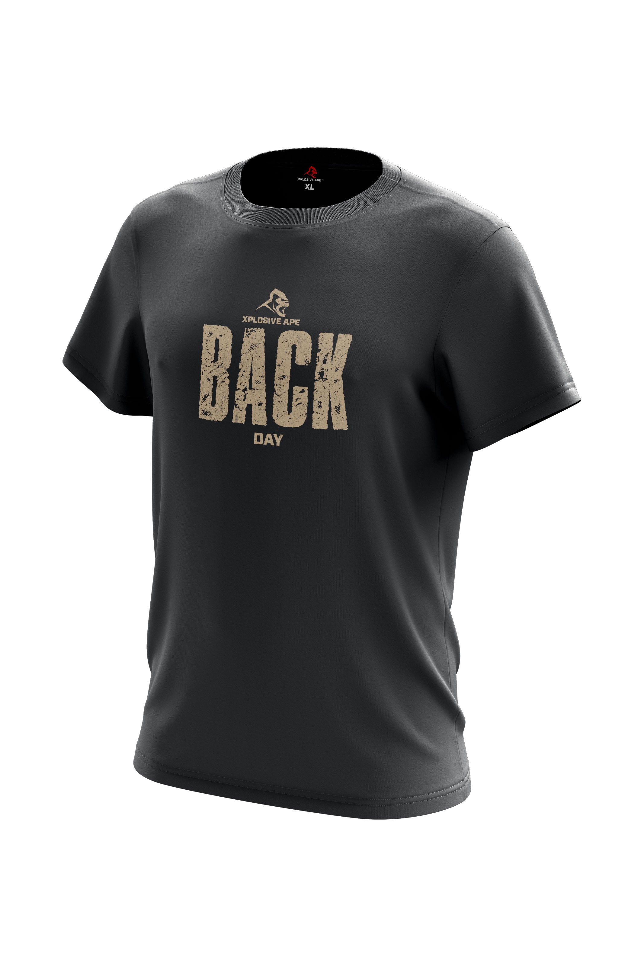 XAPE Back Day V2 Tee - Charcoal