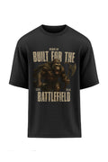 XAPE Battlefield  Oversized Tee - Black