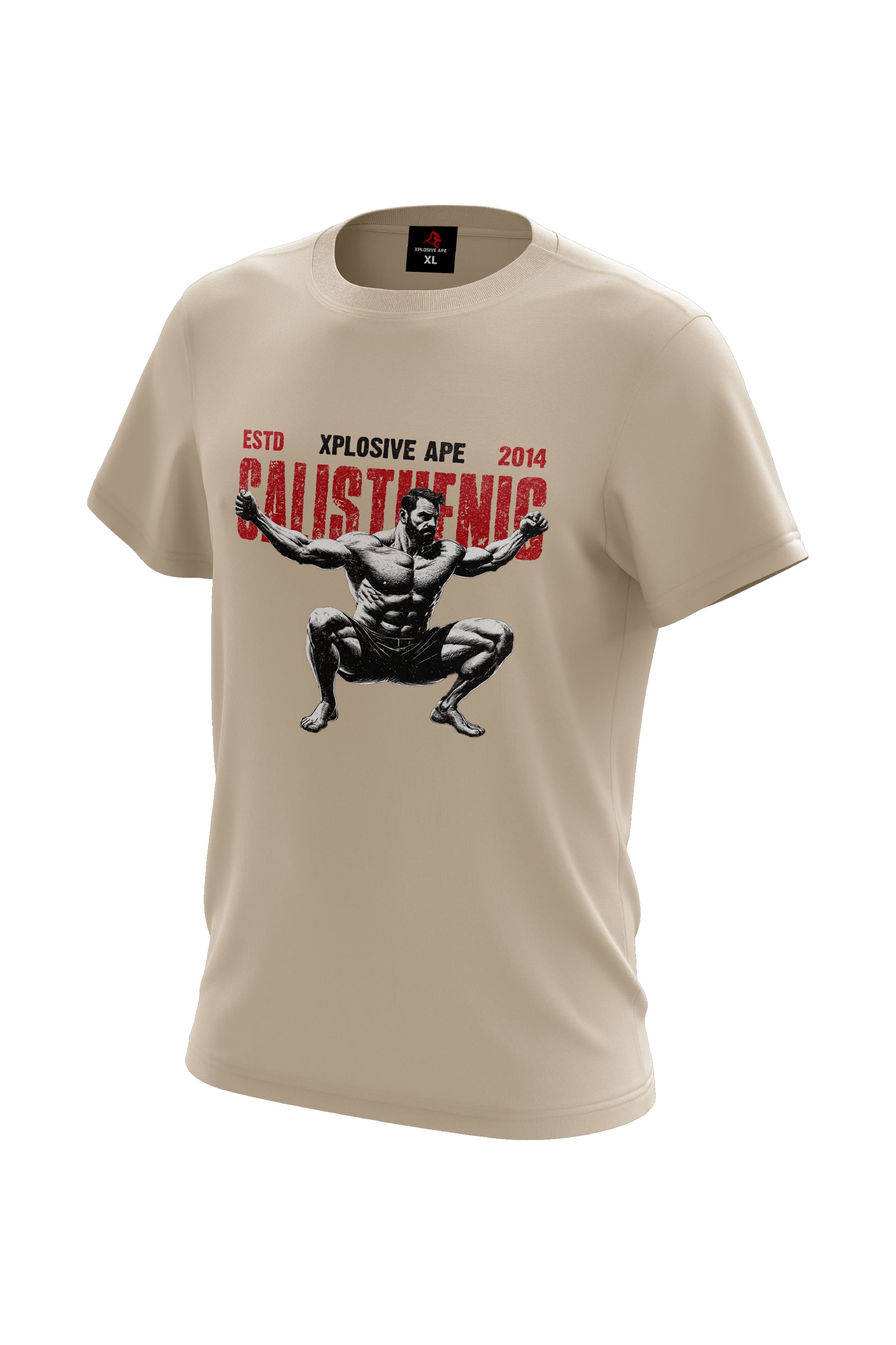 XAPE Calisthenic V3 Tee - Sand