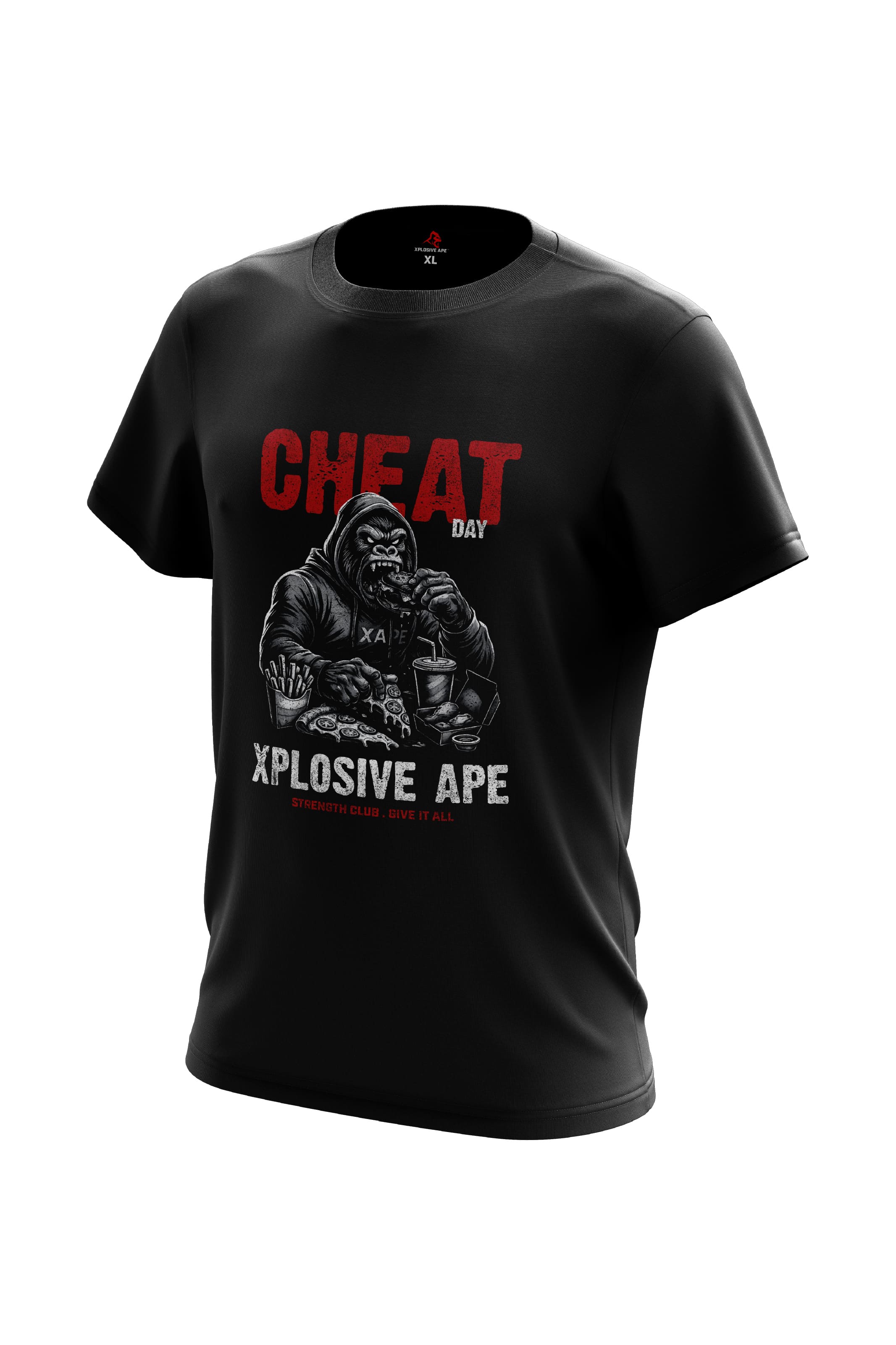 XAPE Cheat Day V4 Tee - Black