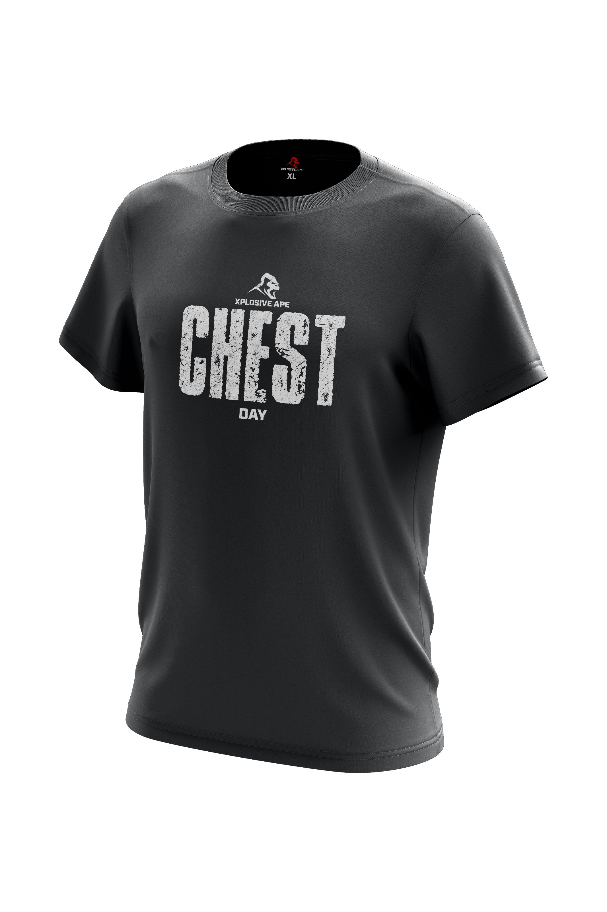 XAPE Chest Day V2 Tee - Black