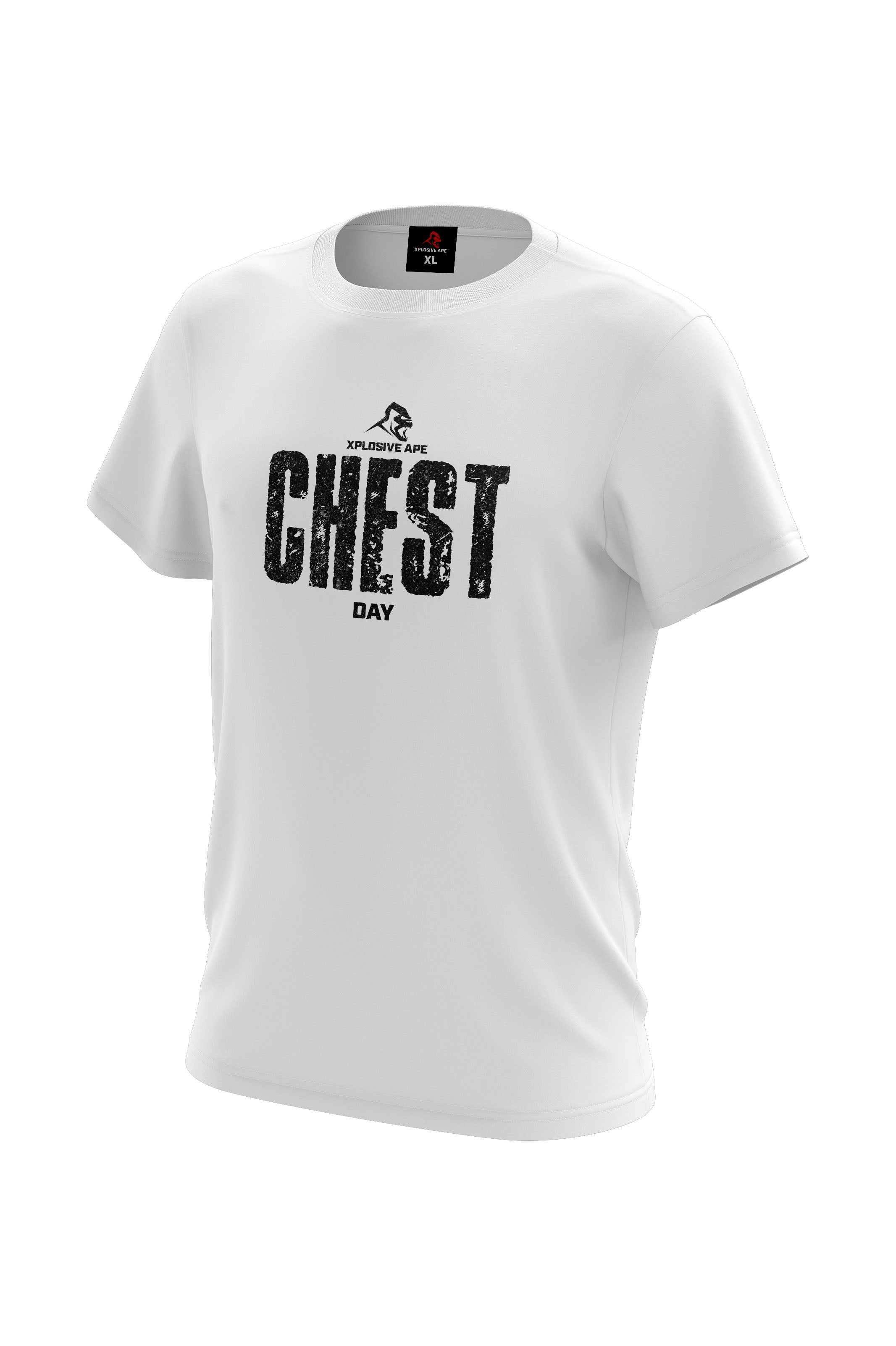 XAPE Chest Day V2 Tee - White