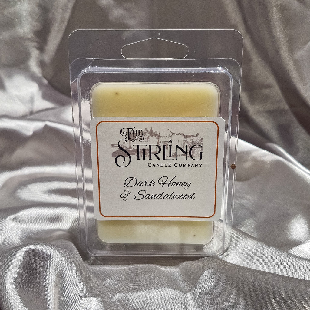 Dark Honey & Sandalwood - Wax Melt Clamshell