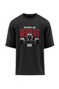 XAPE Deadlift Day Oversized Tee - Black
