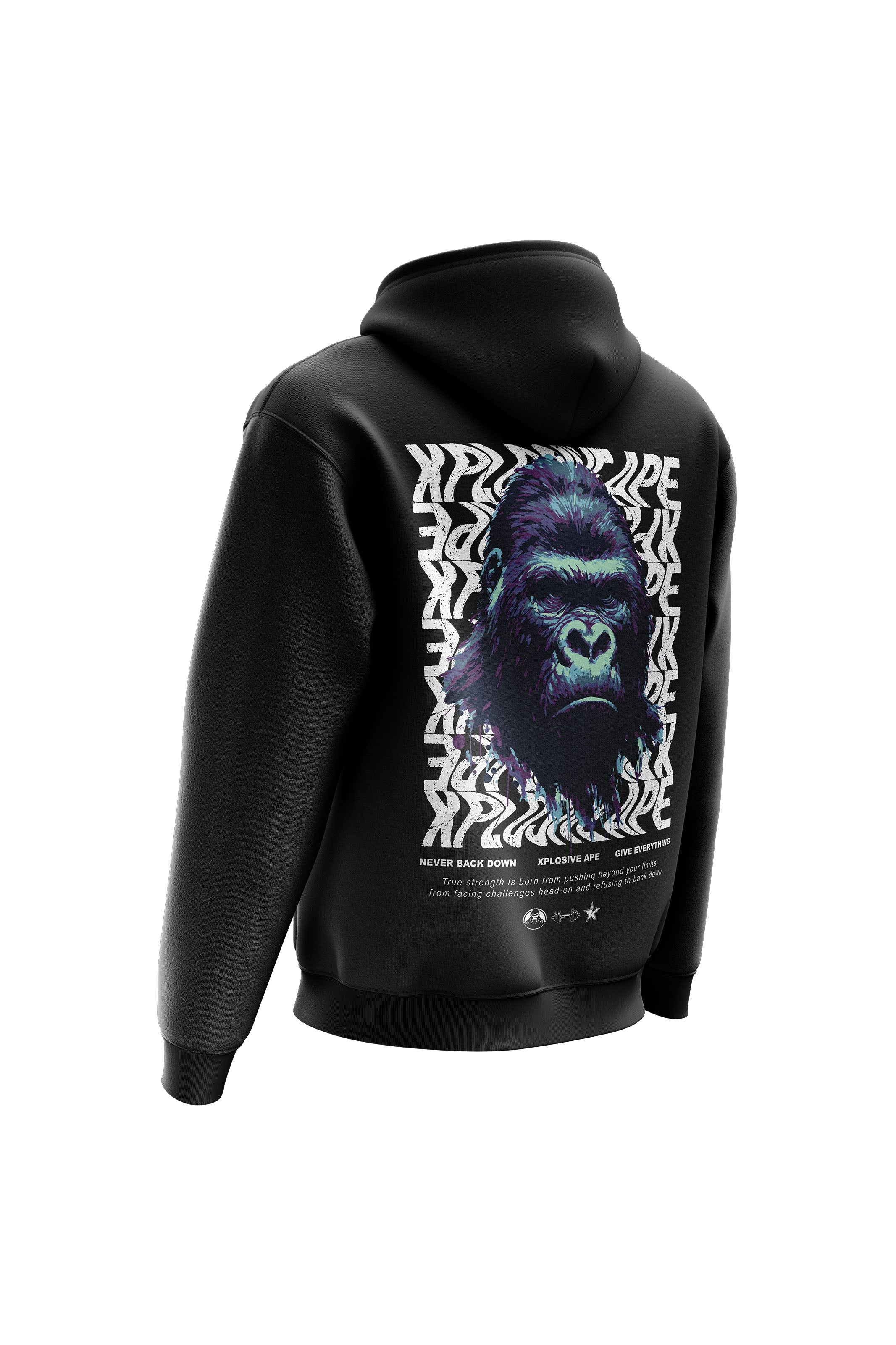 XAPE Give Everything Hoodie - Black