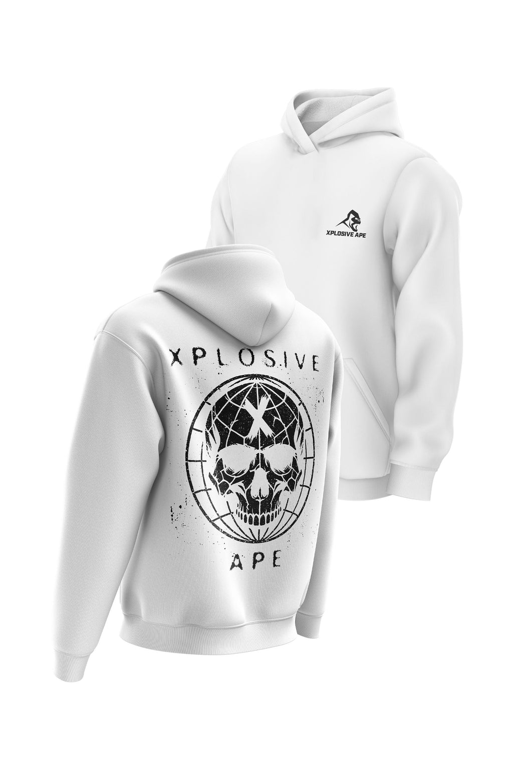 XAPE Global Hoodie - White