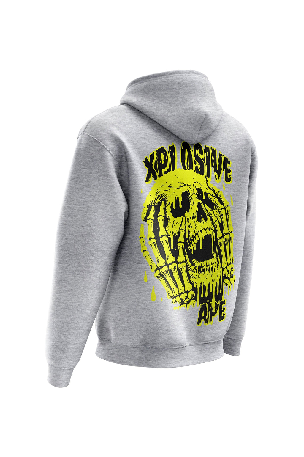 XAPE Grilled Cheese Hoodie - Heather Grey