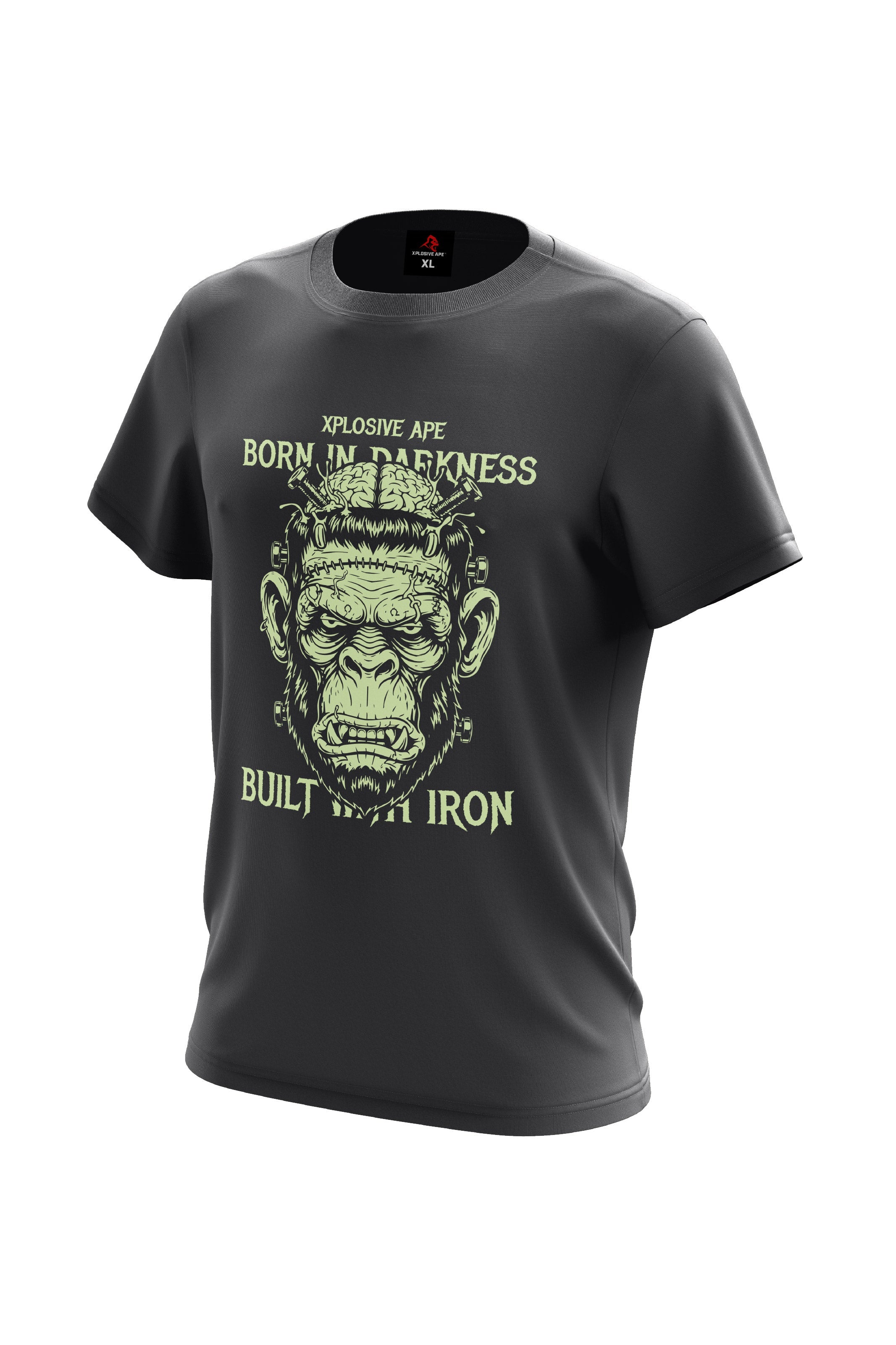 XAPE Frankenape V2 Tee - Charcoal