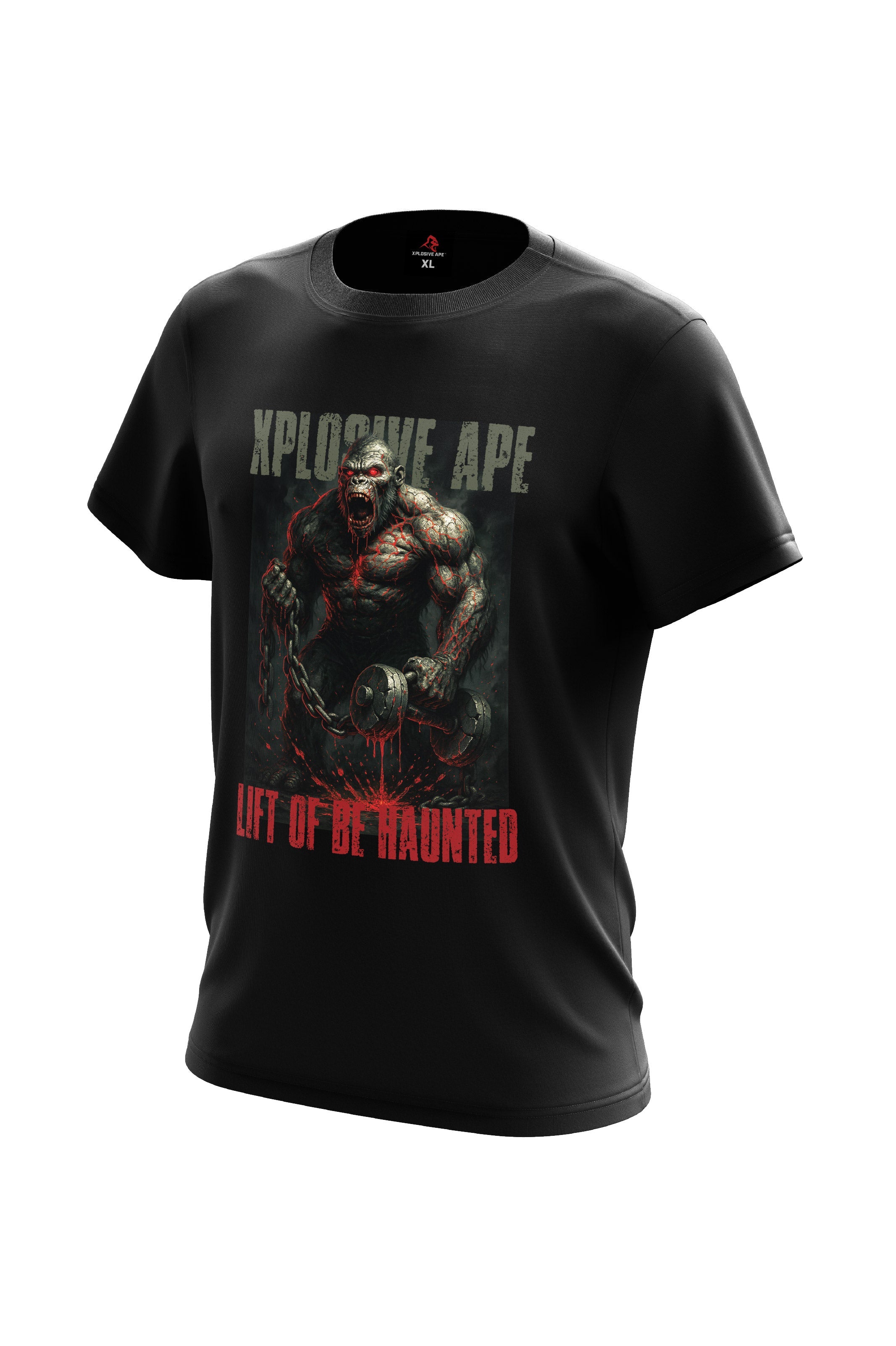 XAPE Zombie Strongman Ape Tee - Black