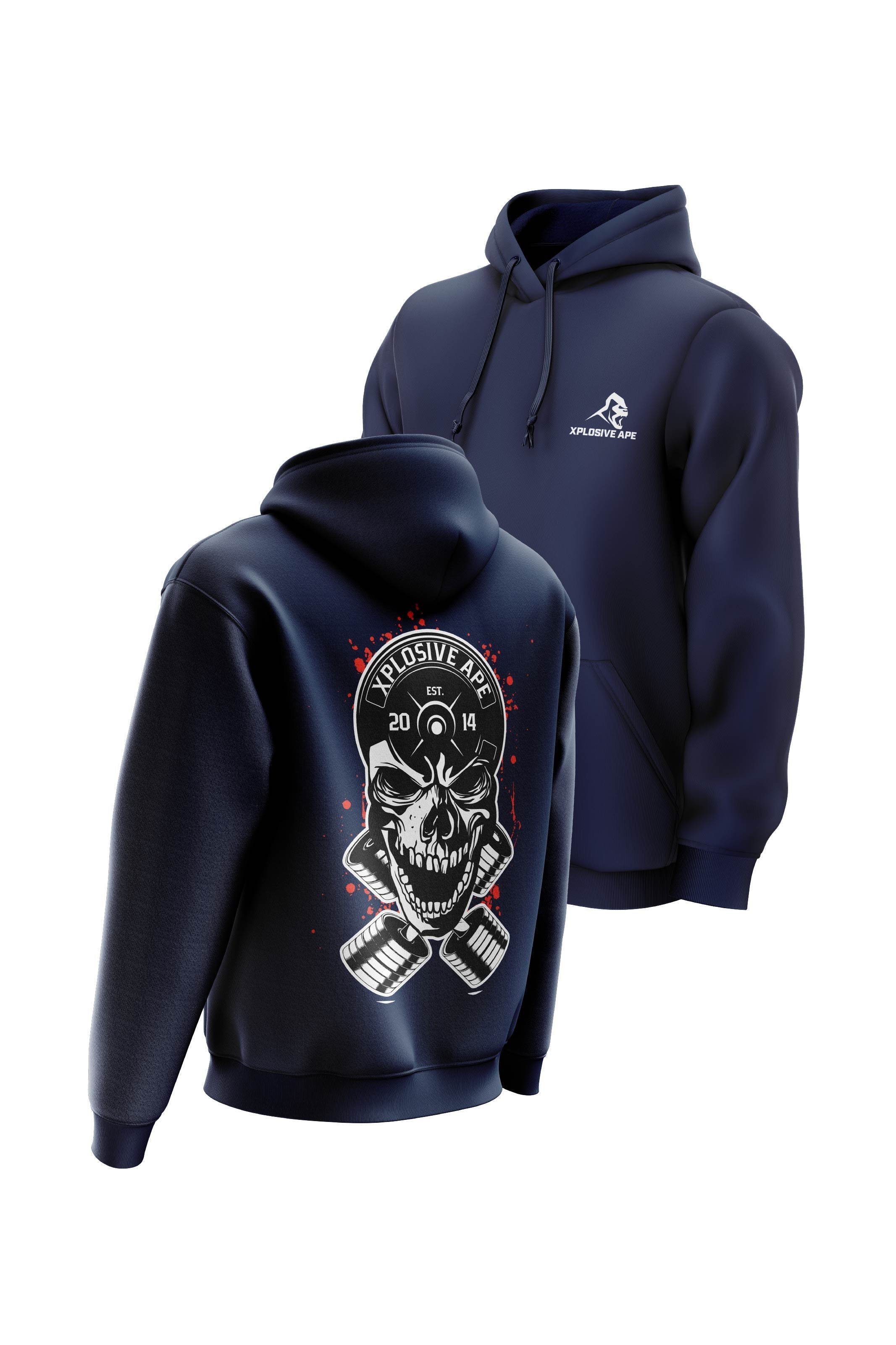 XAPE  Headplate Hoodie - Navy