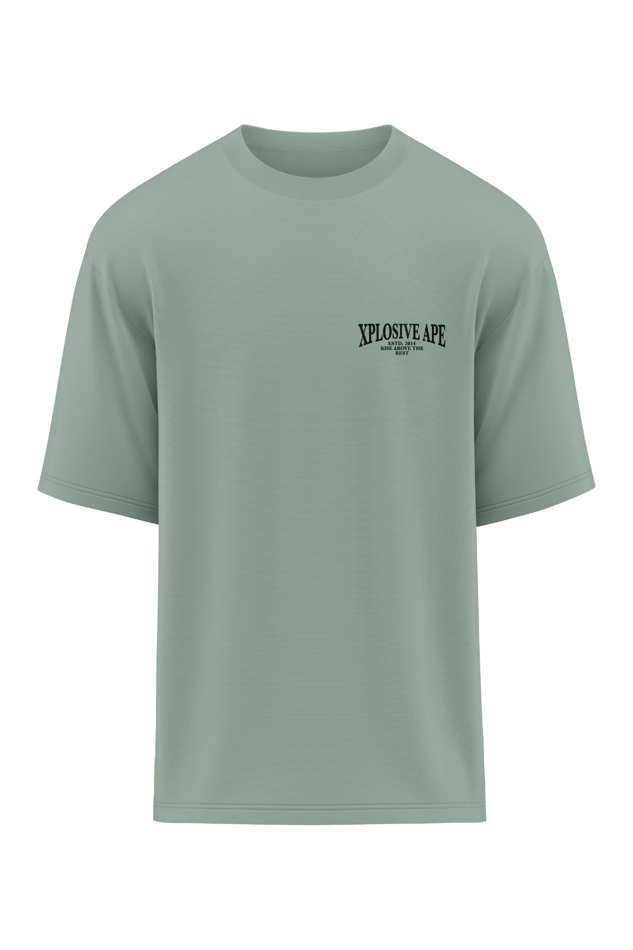 XAPE Heritage Oversized Tee - Sage