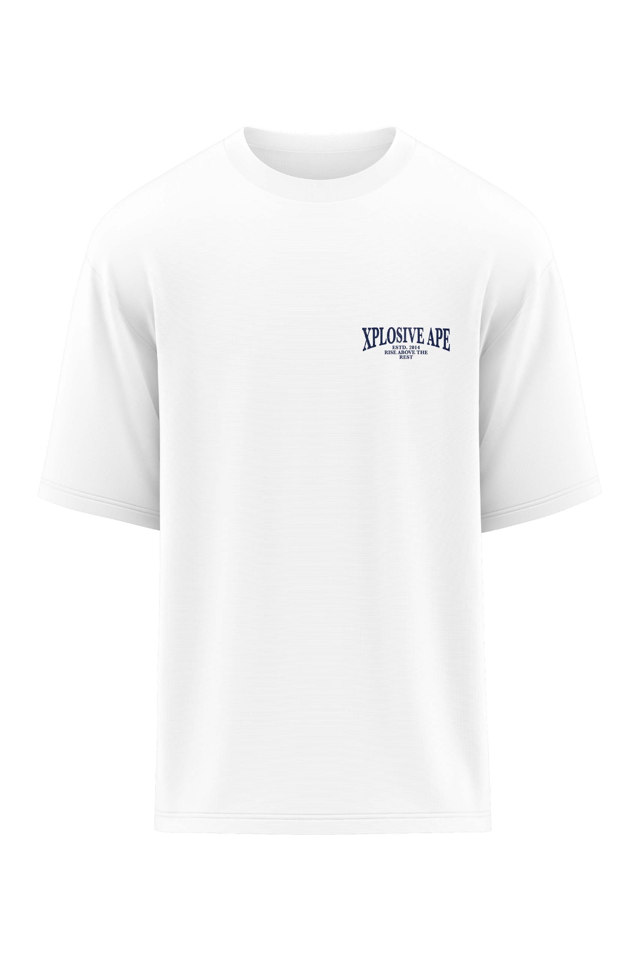 XAPE Heritage Oversized Tee - White
