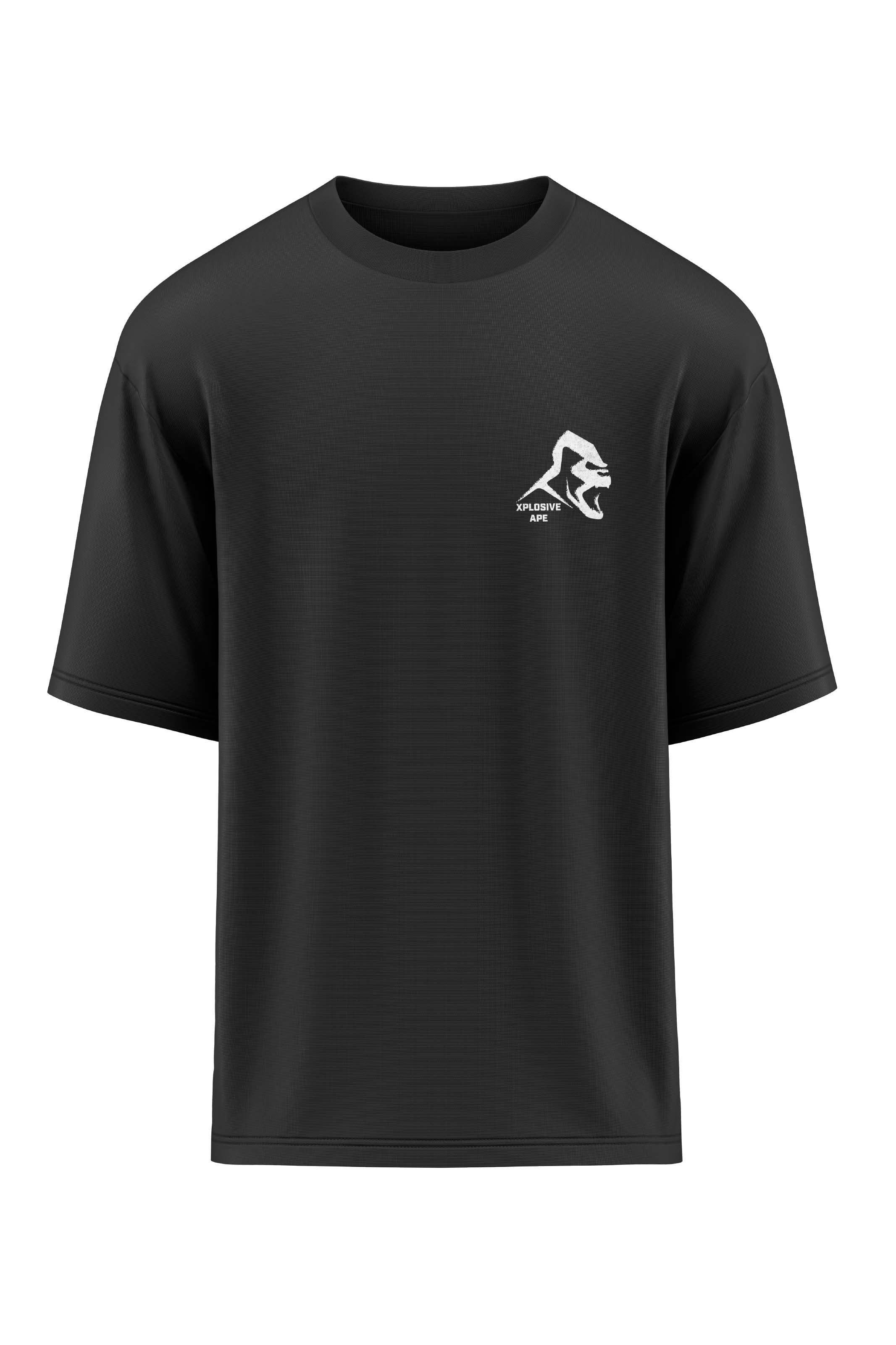 XAPE Identity Oversized Tee - Black