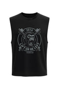 XAPE Lift Or Be Left Drop Arm Tank Top - Black