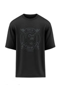 XAPE Lift Or Be Left Oversized Tee - Black
