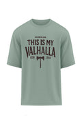 XAPE My Valhalla  Oversized Tee - Sage