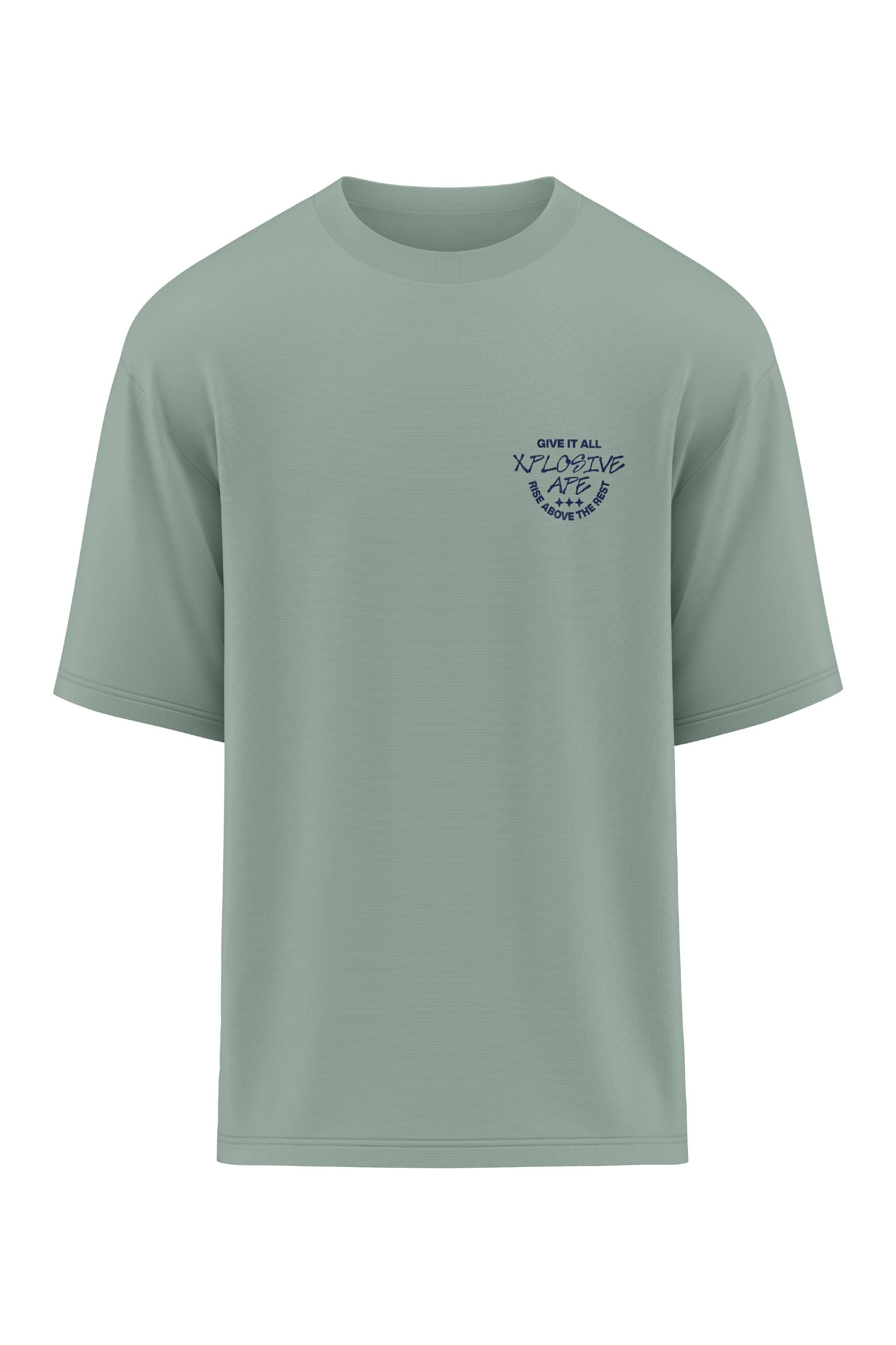 XAPE Prime Oversized Tee - Sage