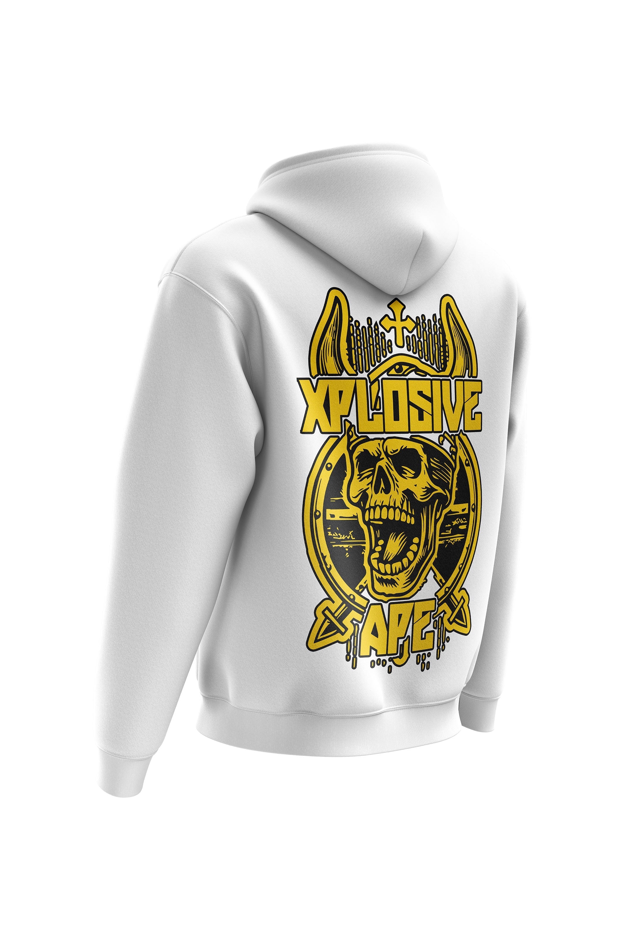 XAPE Raider Hoodie - White