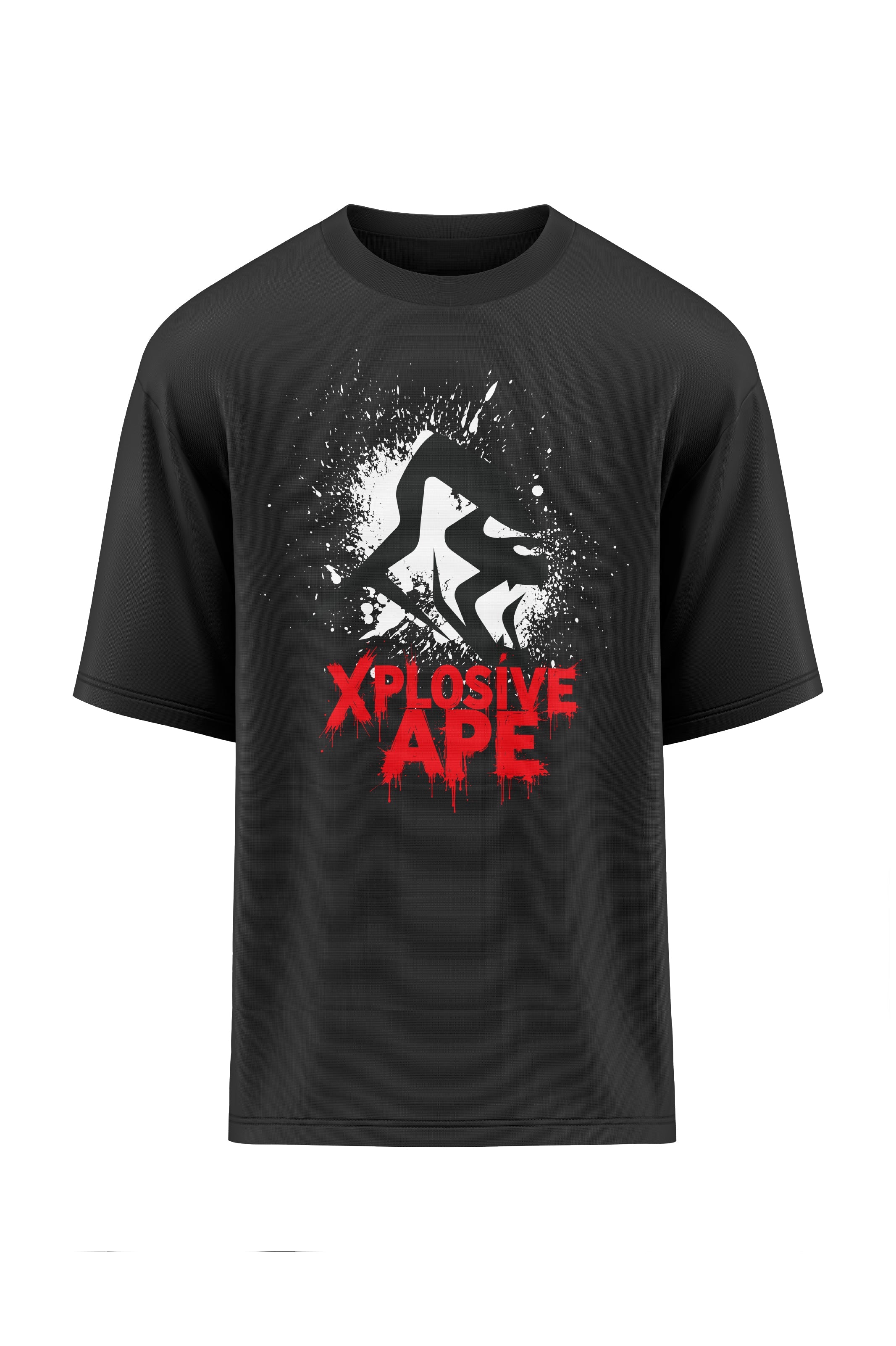 XAPE Rep Bleed Oversized Tee - Black
