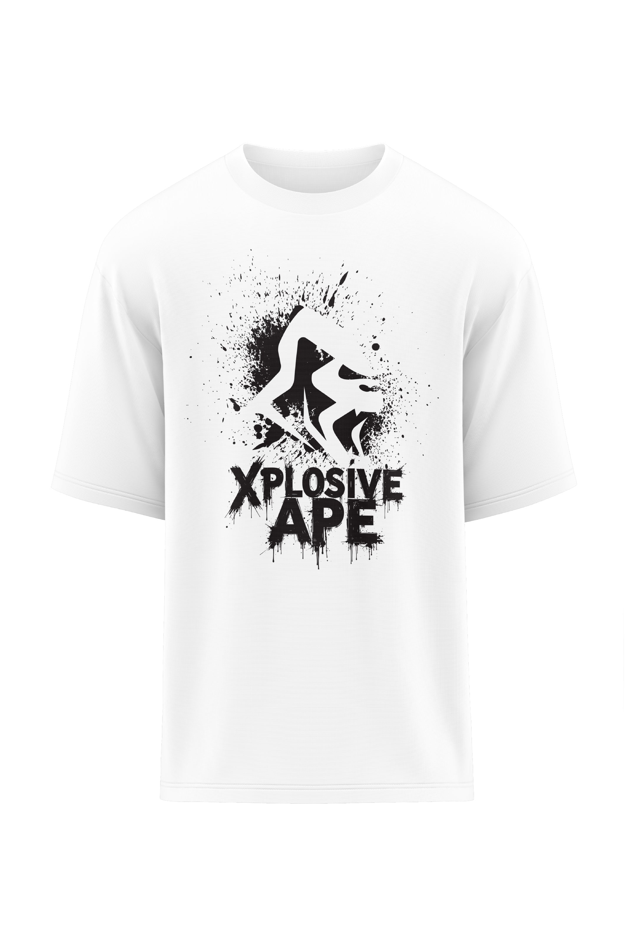 XAPE Rep Bleed Oversized Tee - White