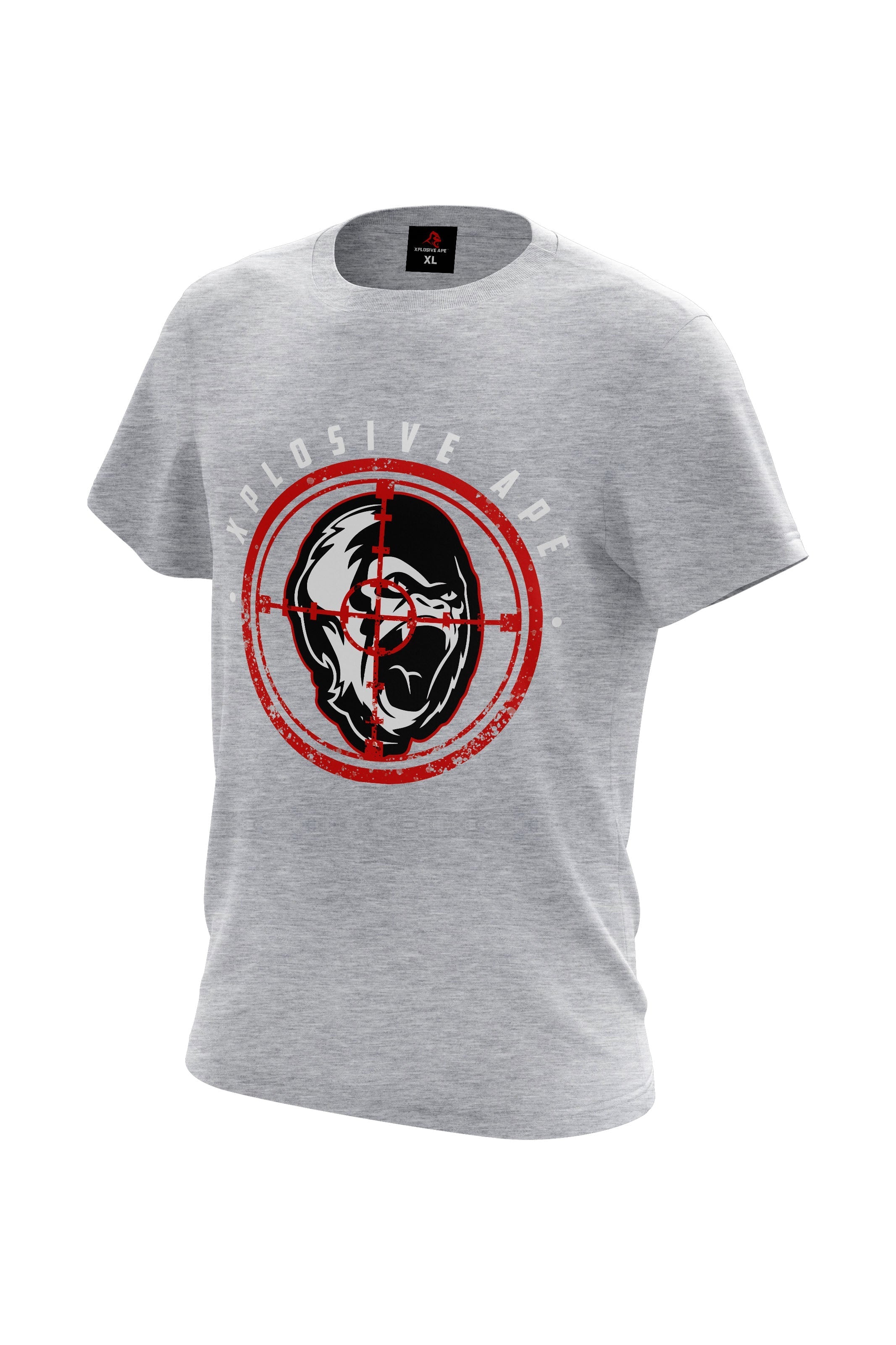 XAPE Target Tee - Sports Grey