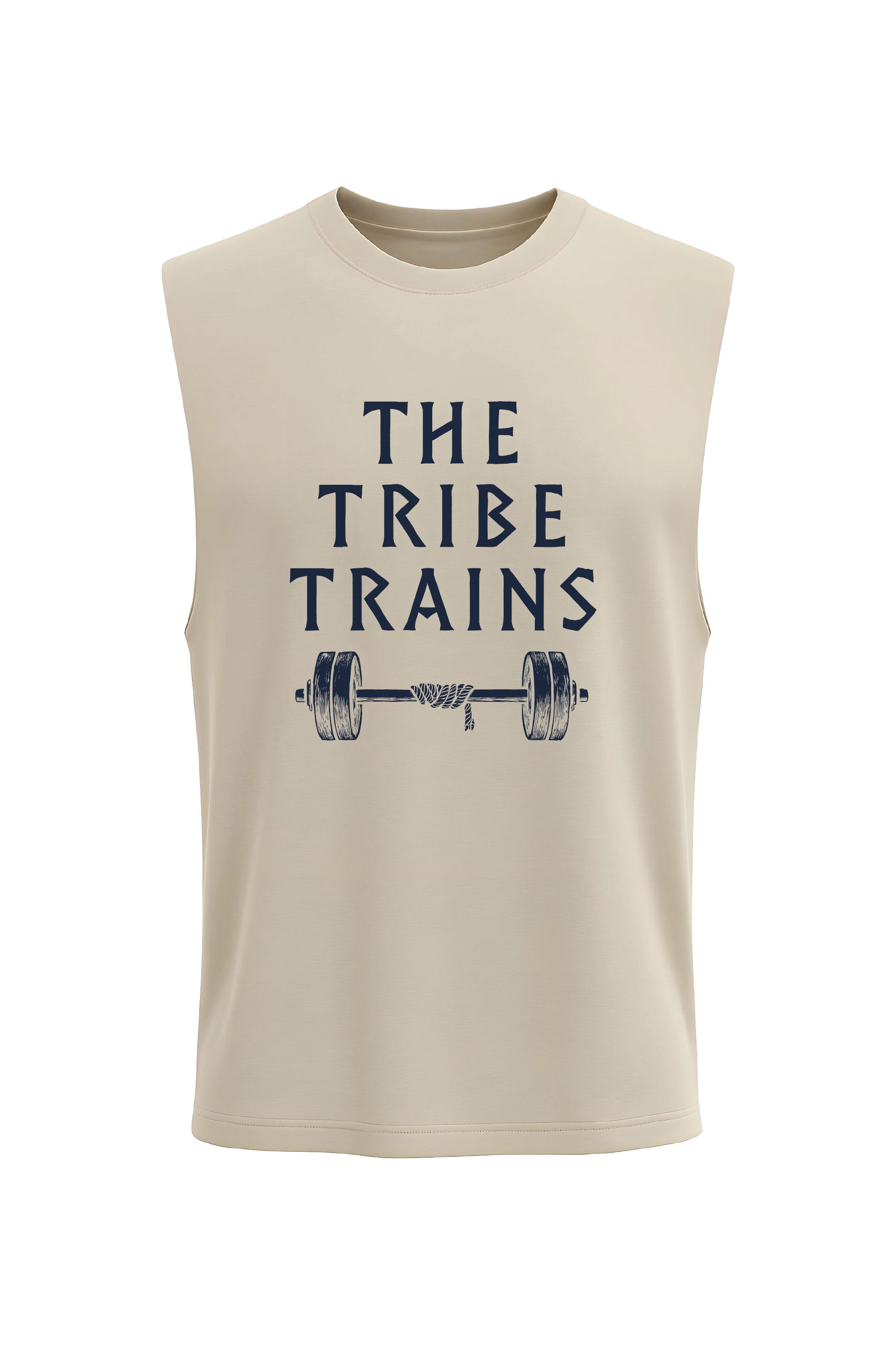 XAPE Tribe Trains Tank Top - Sand