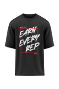 XAPE Weight Warp Oversized Tee - Black