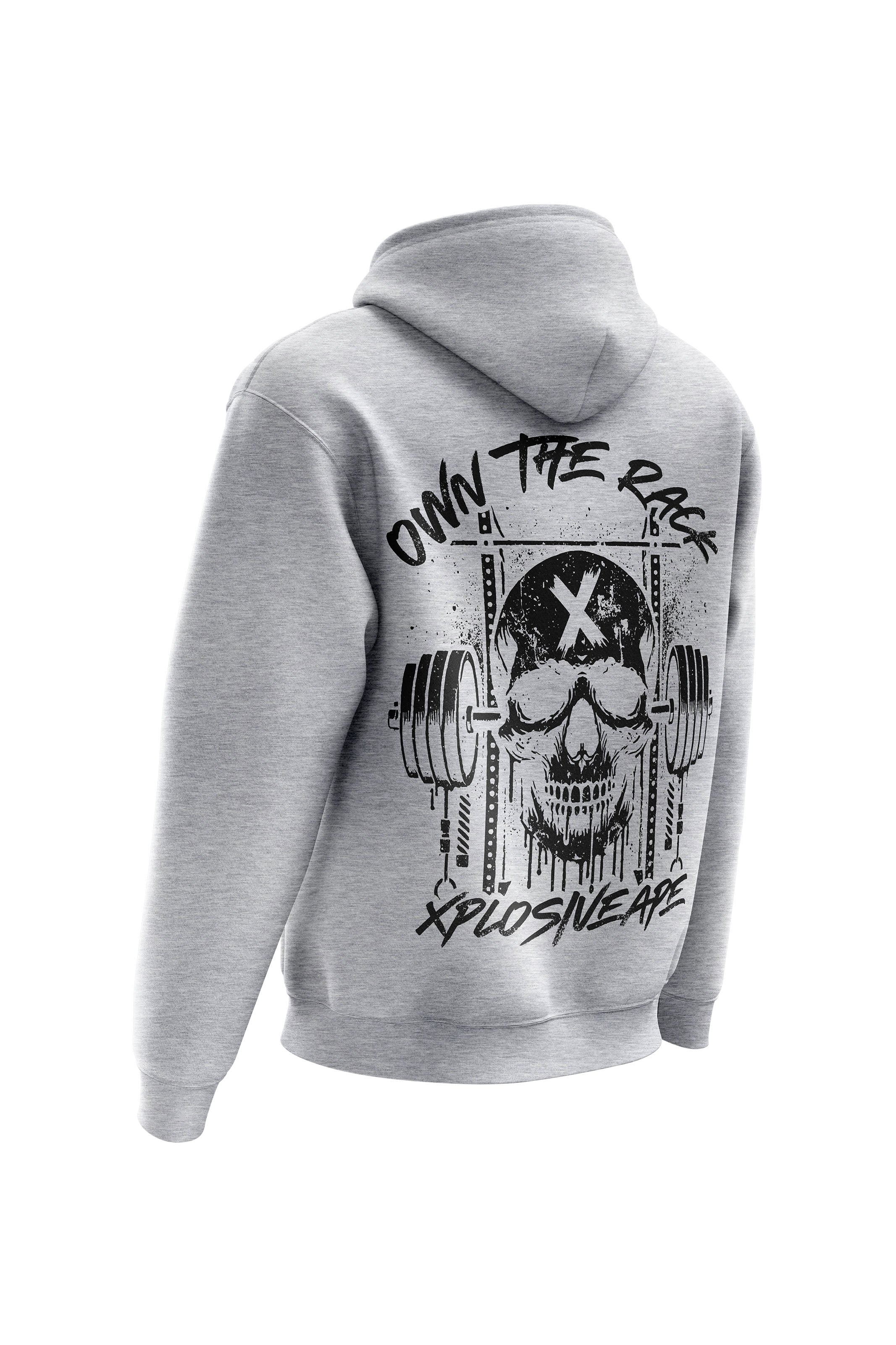 XAPE Wracked Hoodie - Heather Grey