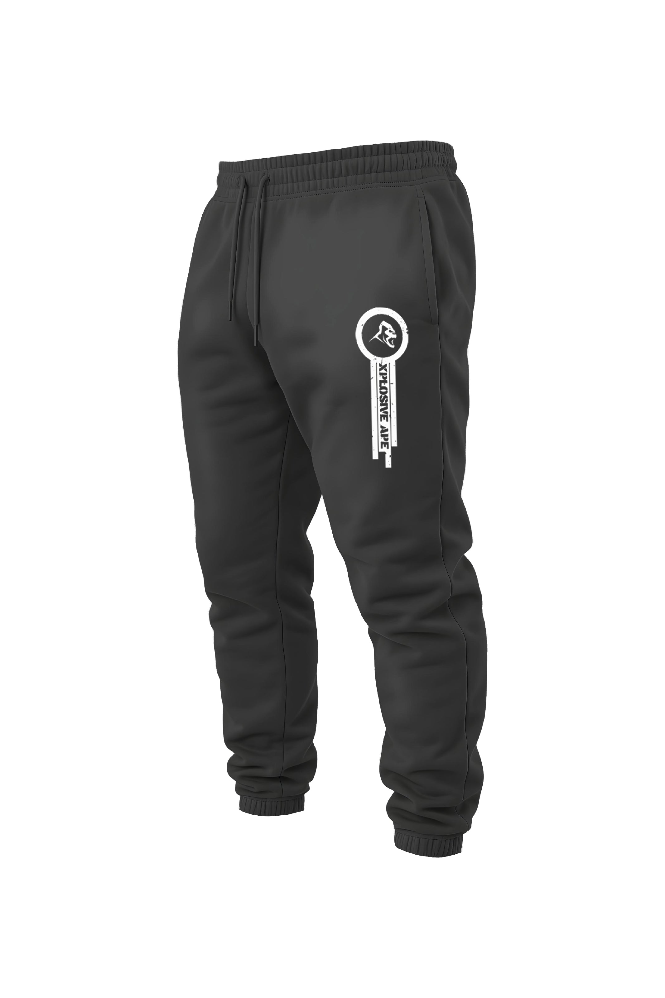 XAPE Panelled Joggers - Charcoal