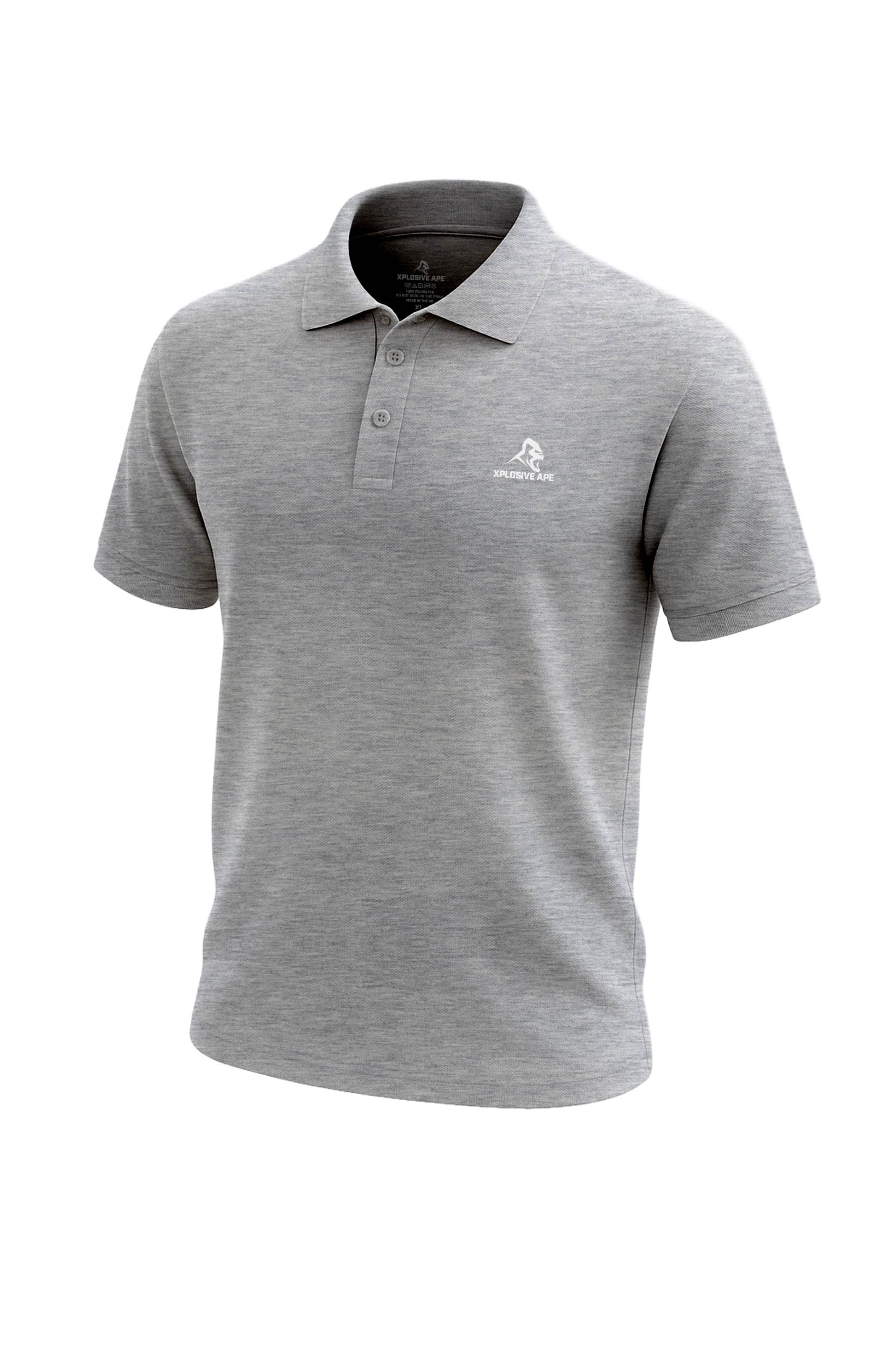 XAPE Prime Polo Shirt - Sports Grey