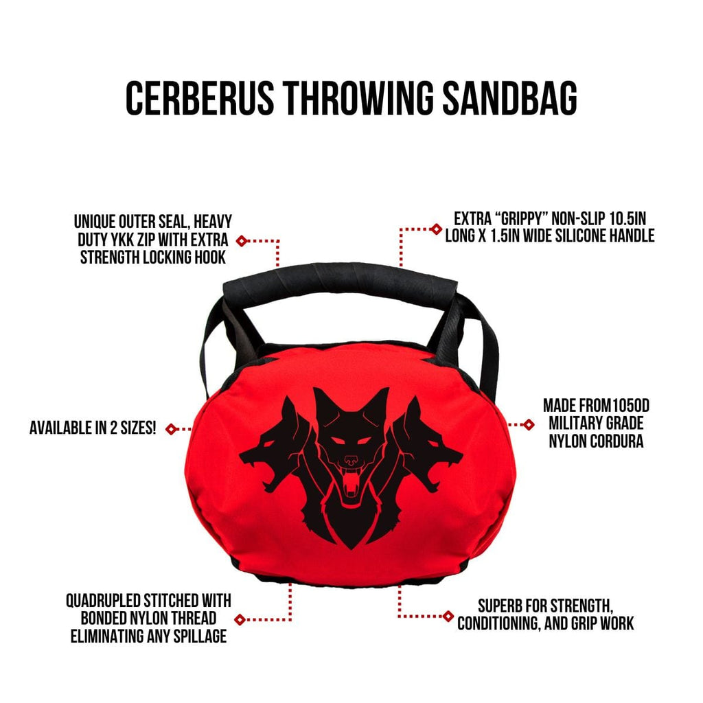 Strongman Throwing Sandbag