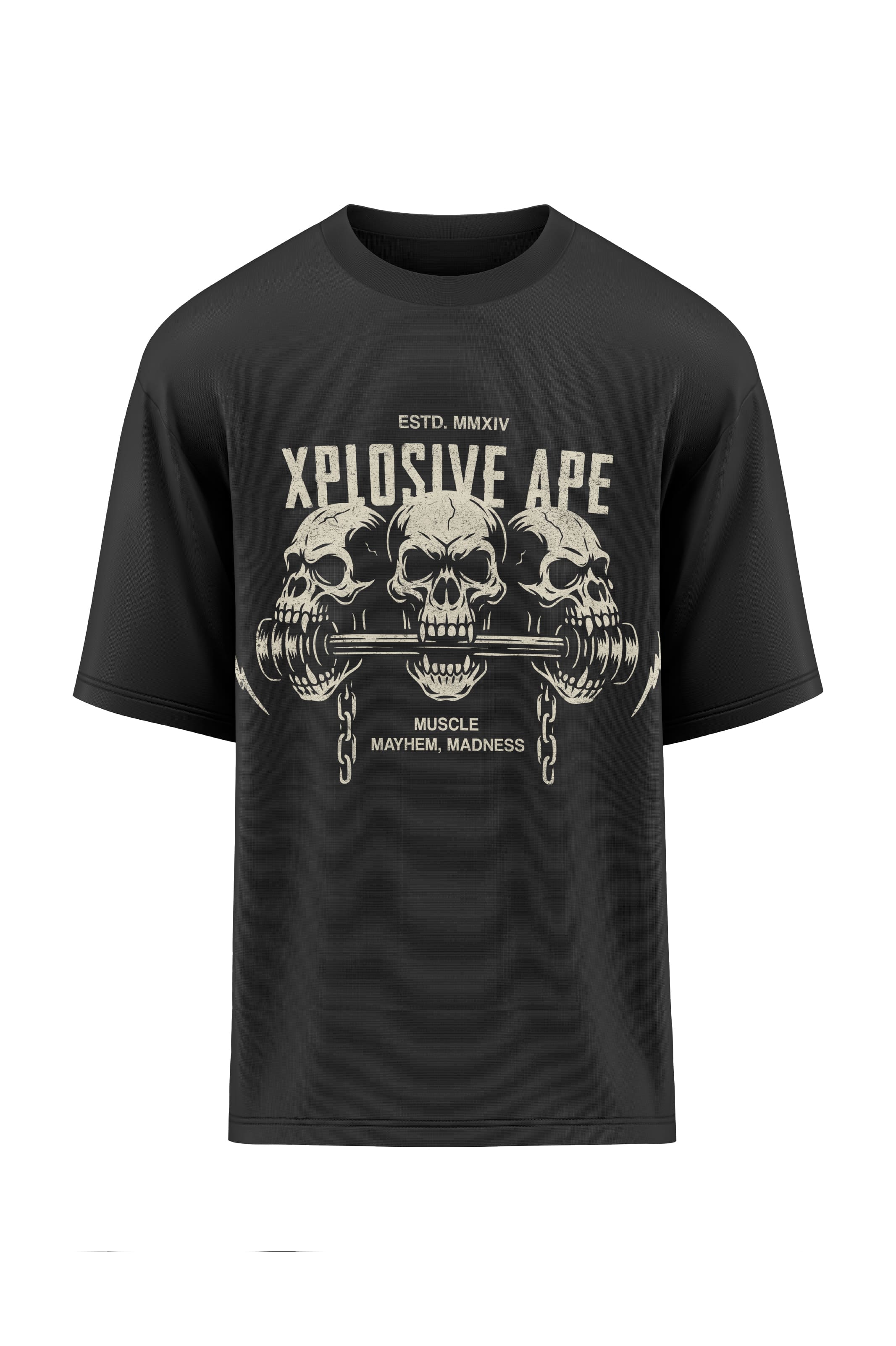 XAPE Feast of Force Oversized Tee - Black