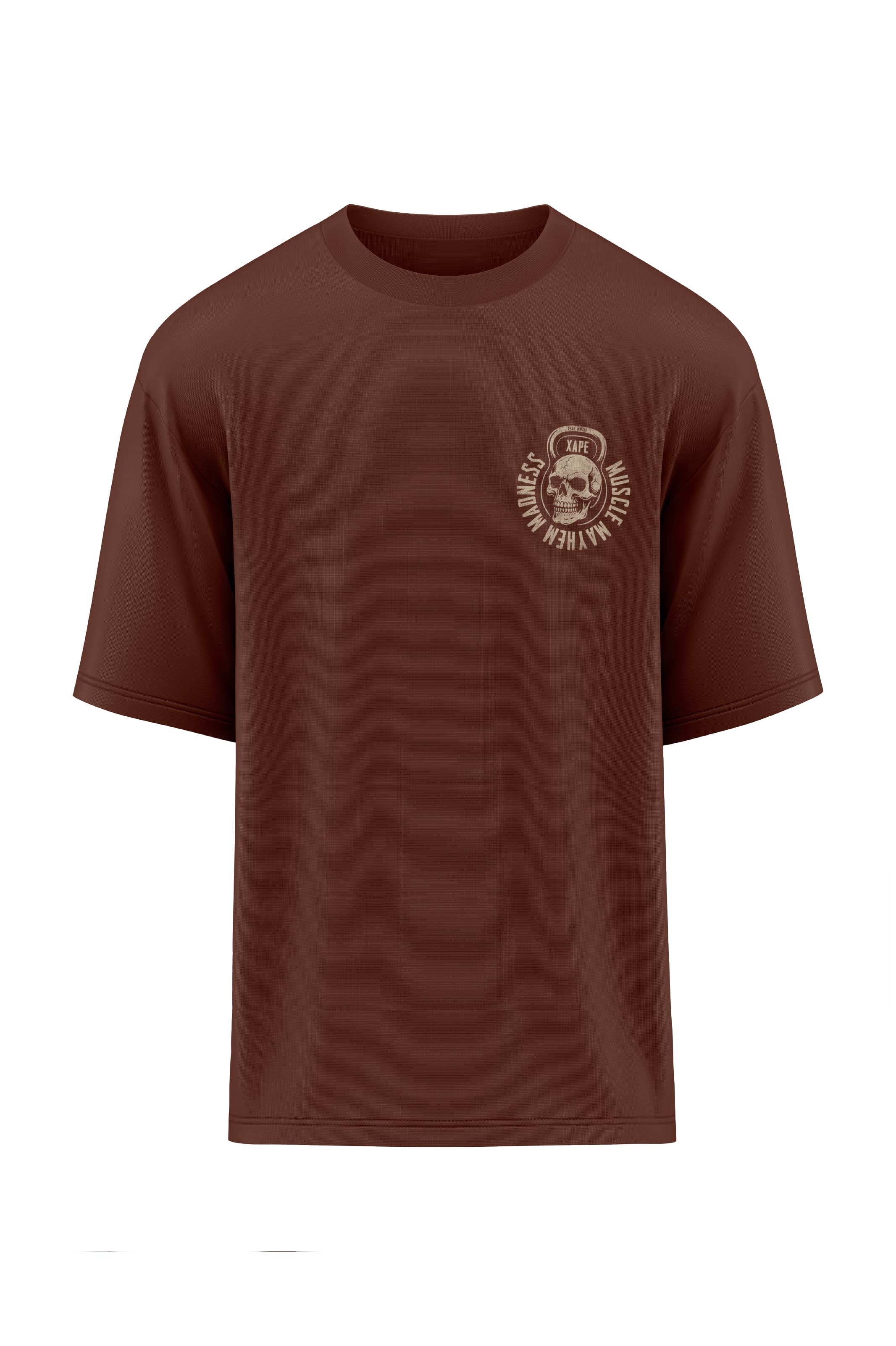 XAPE Hardwired Oversized Tee - Chocolate