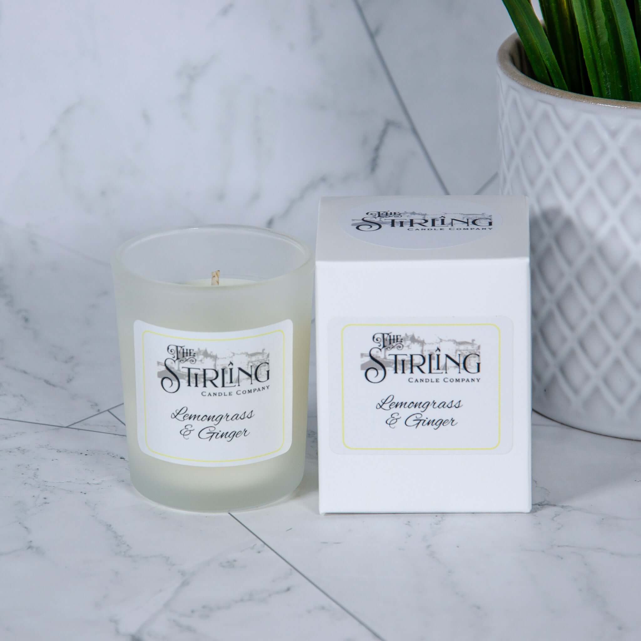 Lemongrass & Ginger - Small Candle