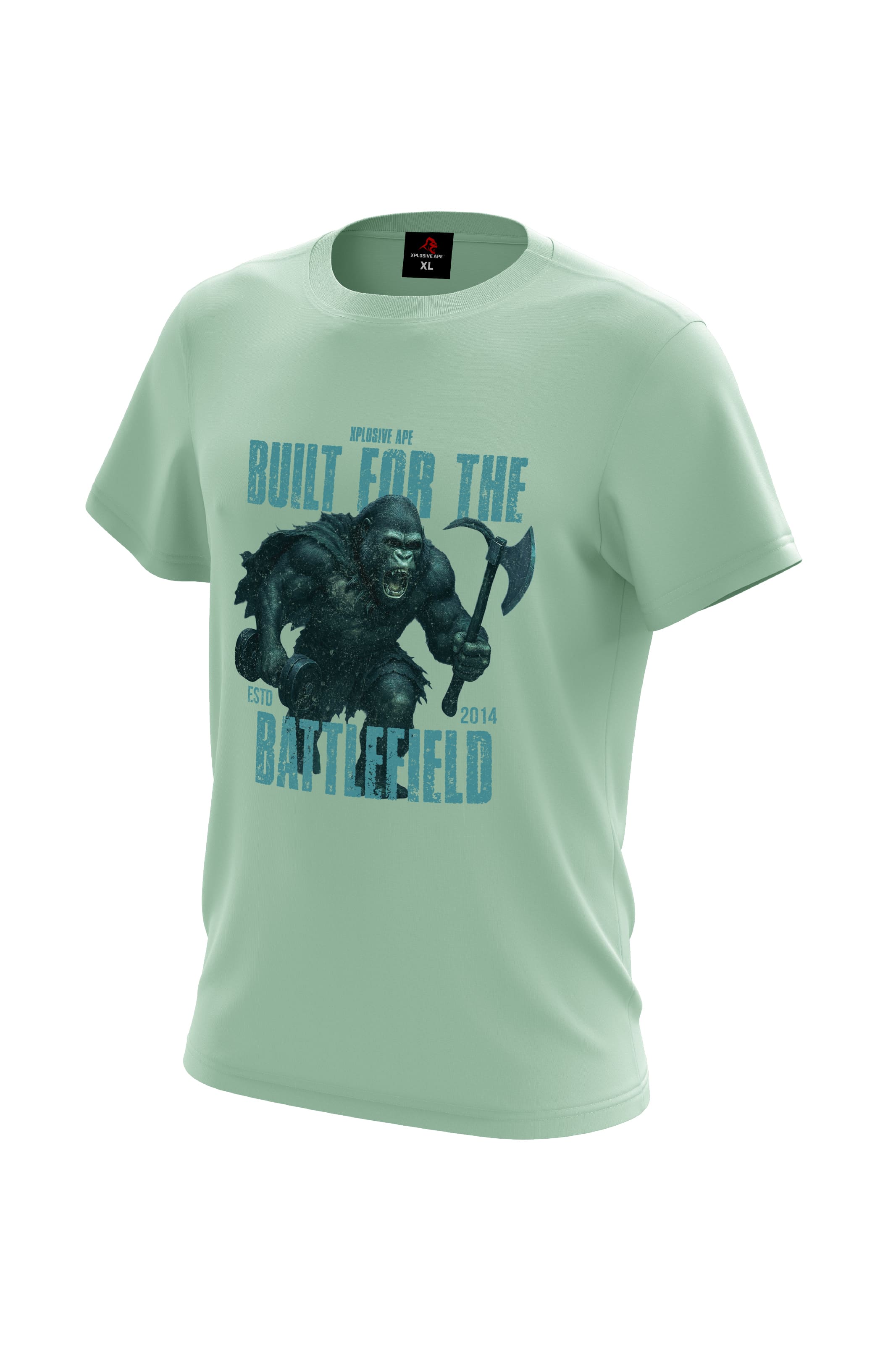 XAPE Battlefield Tee - Mint Green