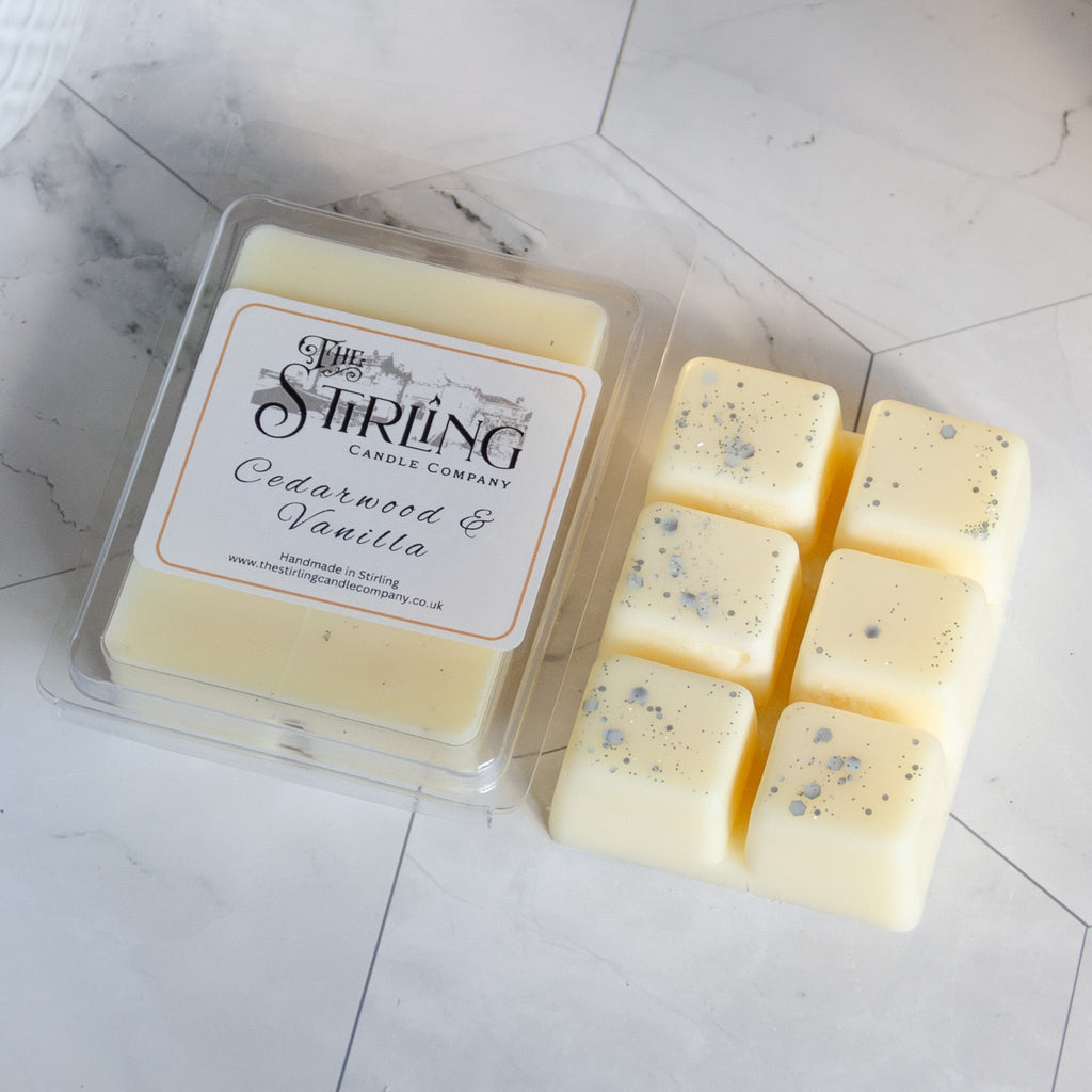 Cedarwood & Vanilla - Wax Melt Clamshell
