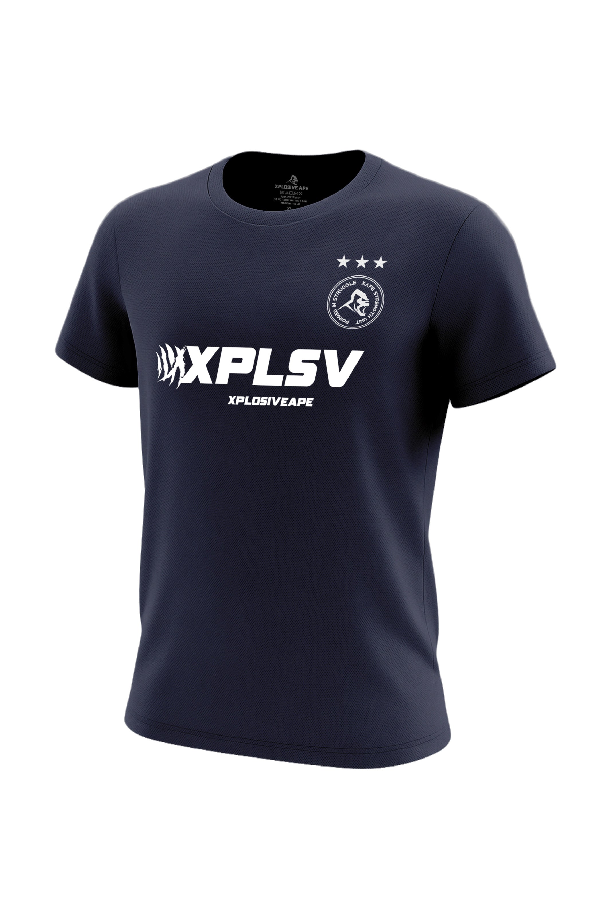 XAPE Velocity Tech Tee - Navy