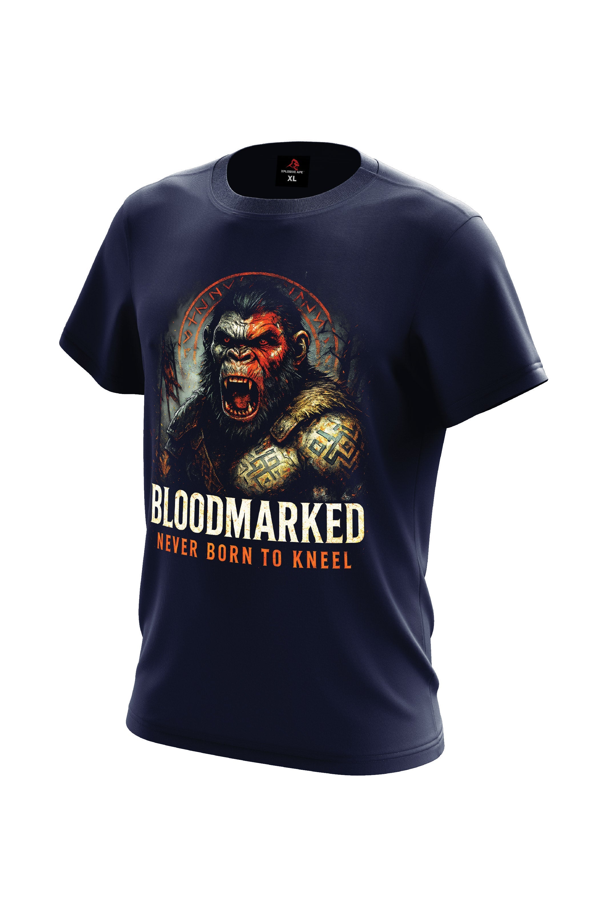 XAPE Bloodmarked Tee - Navy
